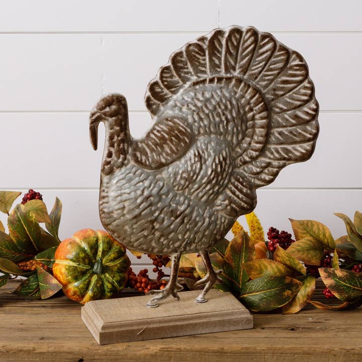 Turkey Table Decor (PC) for wholesale by Audrey's Home & Gift