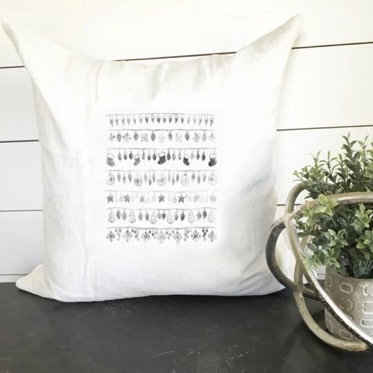Capa de almofada com estampa de carimbo por atacado de Design District Co