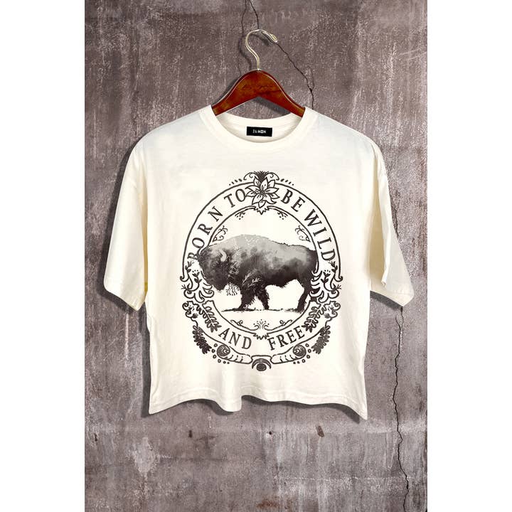 Born to be Wild and Free Graphic Crop Tee and other Purchase Wholesale born to be wild. Free Returns & Net 60 Terms on Faire trending on Faire.