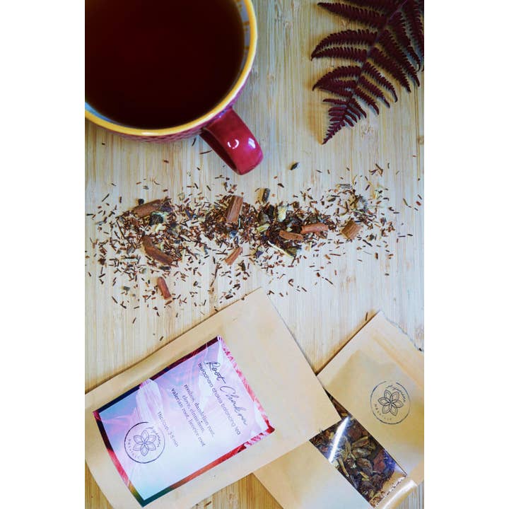 Ayamani Naturals - Wholesale Loose Tea - Root Chakra Balancing Herbal Tea with Rooibos and Valerian8