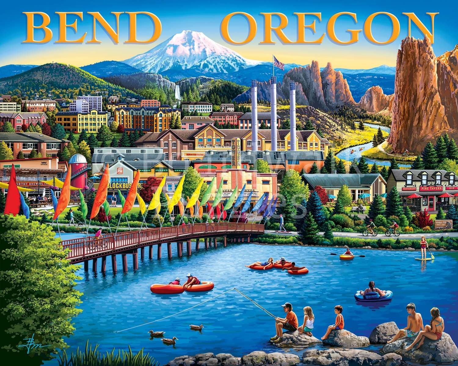 Boardwalk Puzzle Company - Wholesale Puzzle - Adult - Bend, Oregon - 500 Piece1
