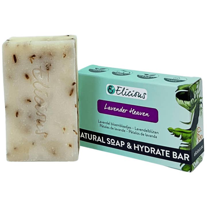 Elicious - Wholesale Bar Soap - Handgemaakte natuurlijke zeep Lavender Heaven 100g2