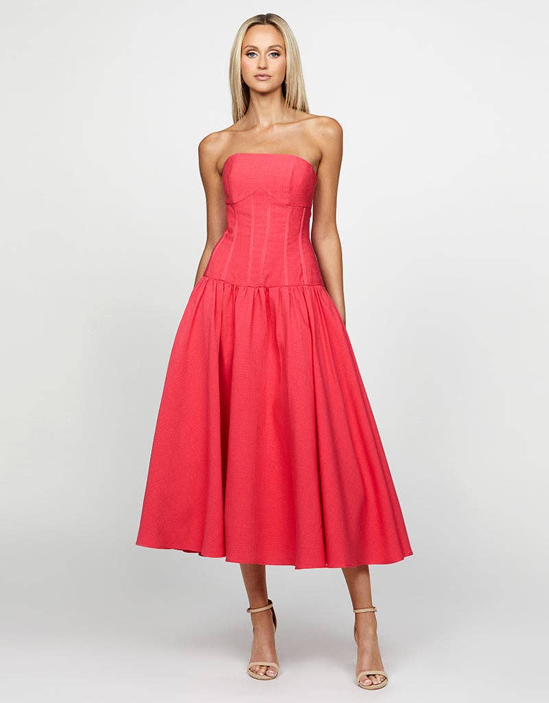 Bariano - Wholesale Dress – Women's - JAYDA STRAPLESS MIDAXI BL69D09S4