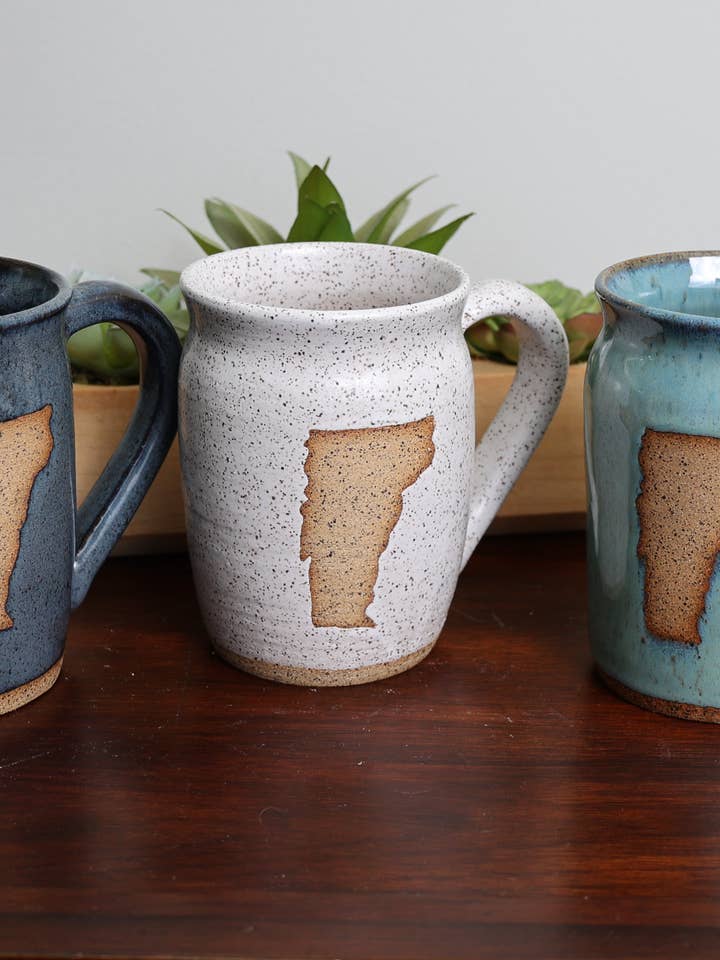 Artisan State Mugs for wholesale by Sawdust and Clay