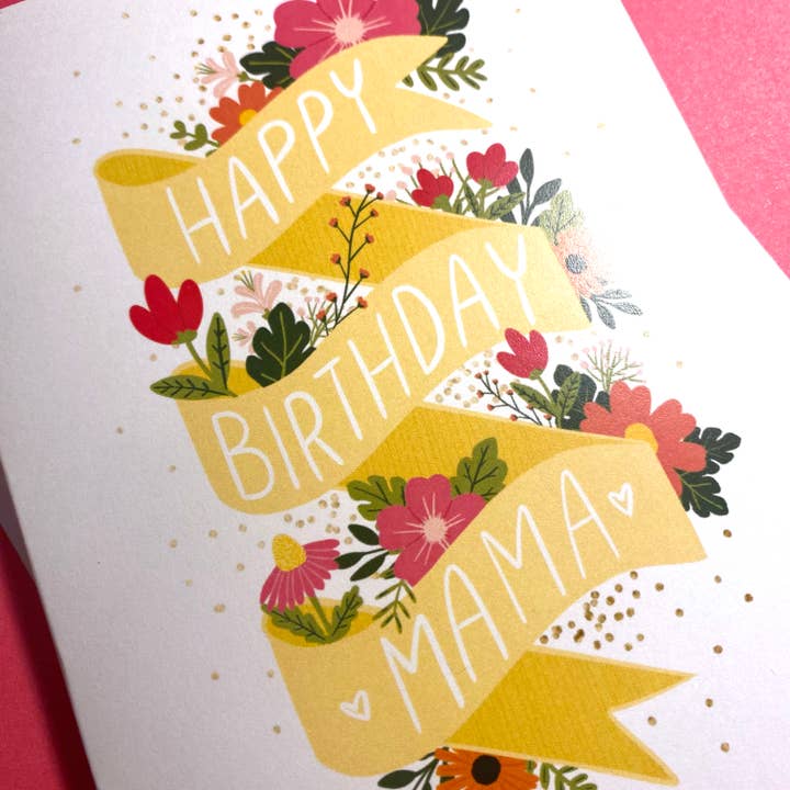 Fox Card Co – Großhandel Geburtstagskarten – Happy Birthday Mama-Karte
