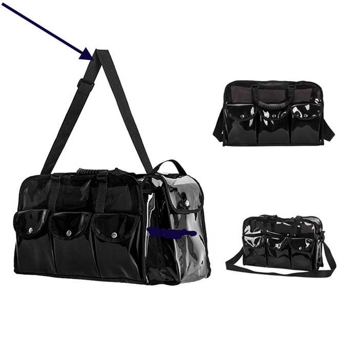 PIROLOGY CLEAR BLACK TRAVEL BAG TOILETRY for wholesale by Pirology Botanics