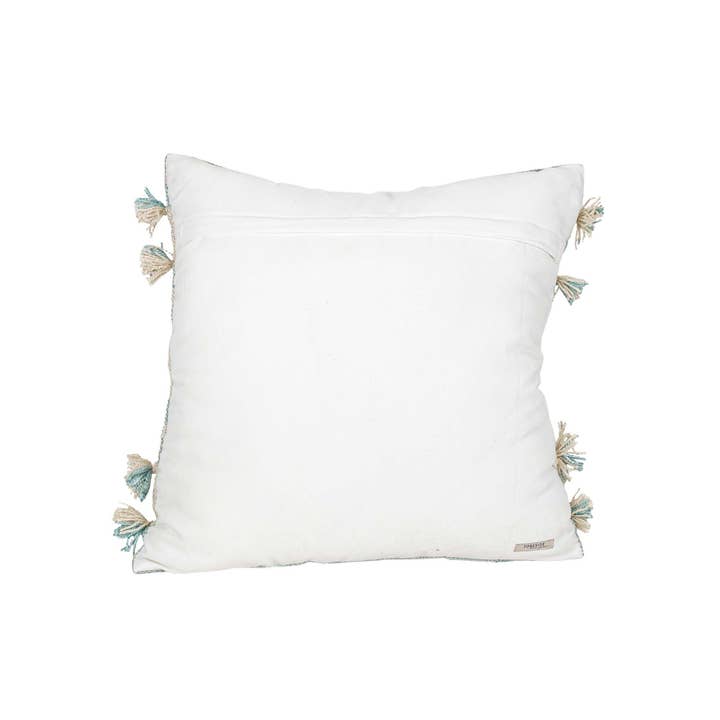 Foreside Home & Garden - Wholesale Throw/Decorative Pillow - Matilda 20x20 Striped Outdoor Indoor Filled Pillow Blue
