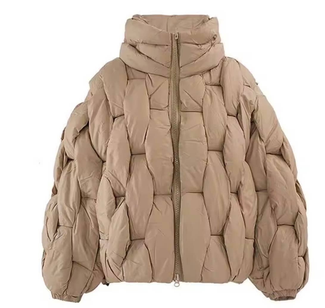Luxe & Leather by Madonna & Co - Wholesale Puffer Jacket - Women's - Cloud Puffer Jacket0