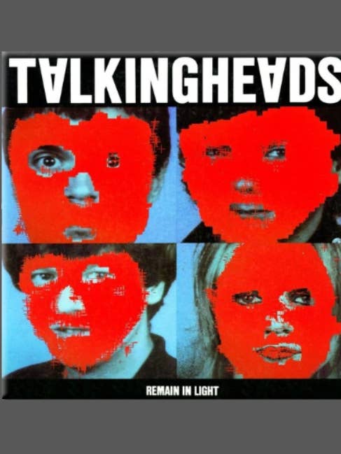 TALKING HEADS, Magnet, Button, Fridge Magnet, REMAIN for wholesale by Ba Ba Buttons