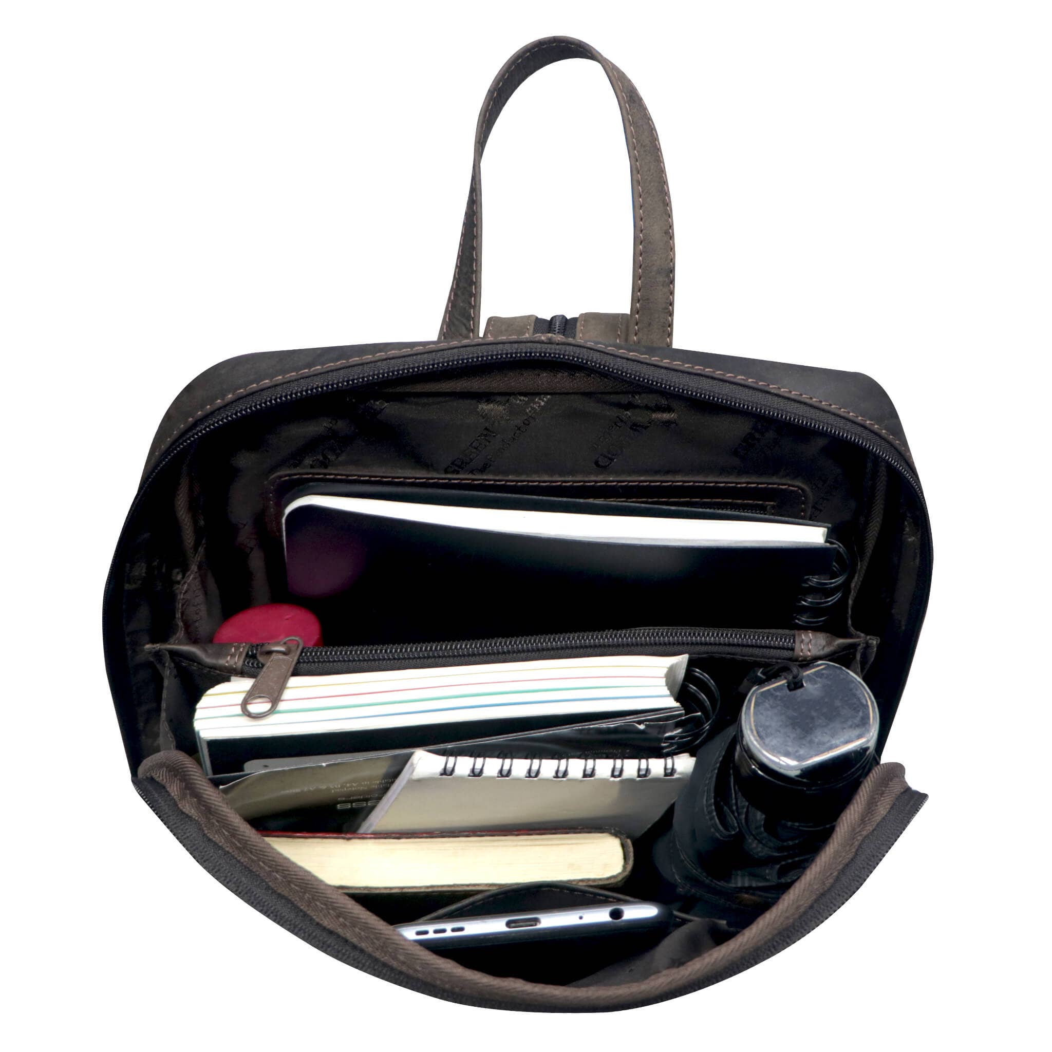 Greenwood - Wholesale Rugzak - Dames - Anna vintage leren rugzak, kleine damestas, leren daypack13