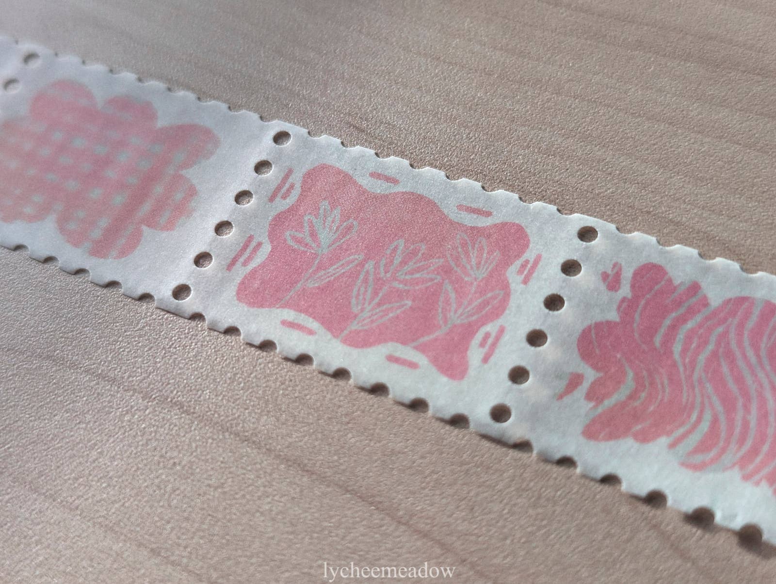 Lycheemeadow - Wholesale Washi Tape - Stamp Washi Tape (multiple designs)11