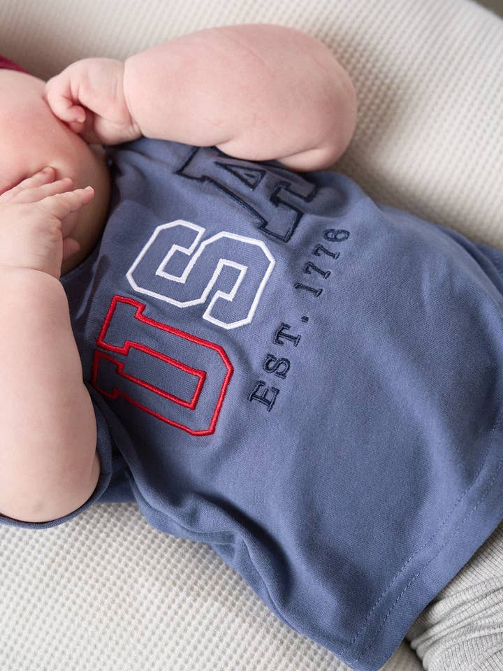 Little Bipsy - Wholesale T-Shirt - Kids - USA Tee - Navy