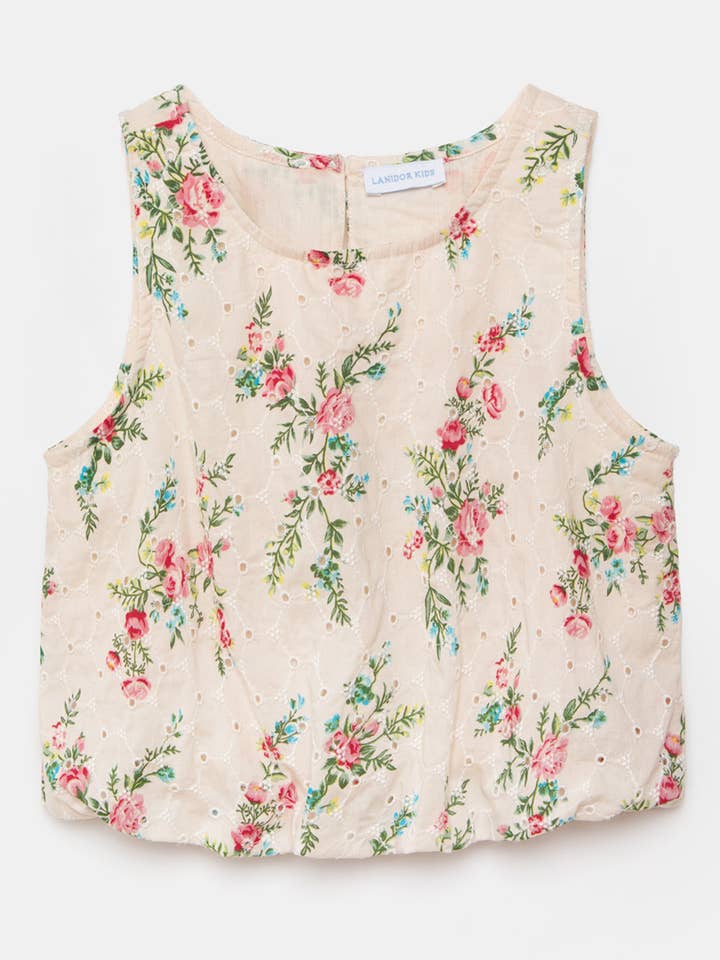 Haut à imprimé floral (557389-188) pour la vente par Lanidor Kids