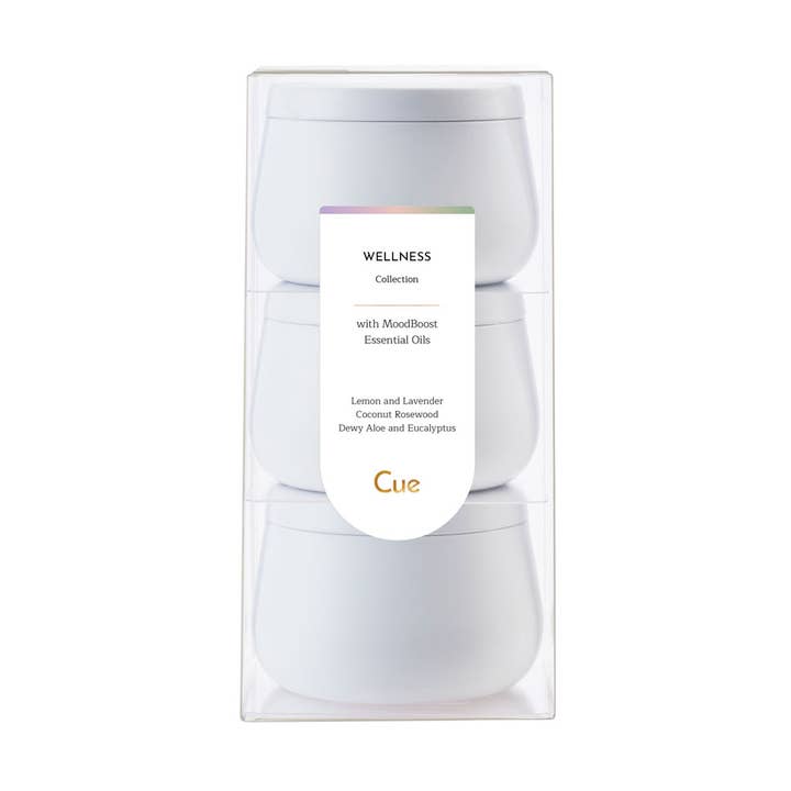 Wellness-kollektionspakke for engroshandel hos Cue