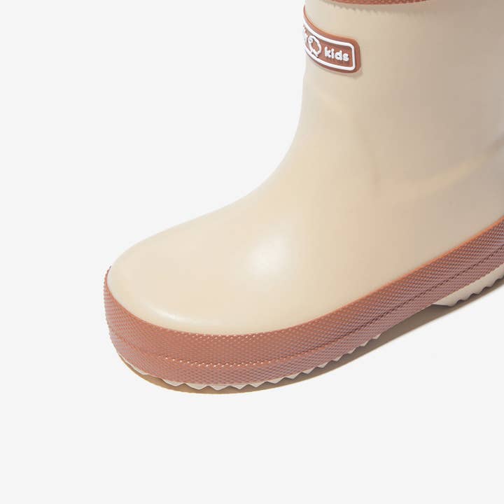 Woolly Kids - Wholesale Rain Boots – Child - Bruno - Milktea Brown2