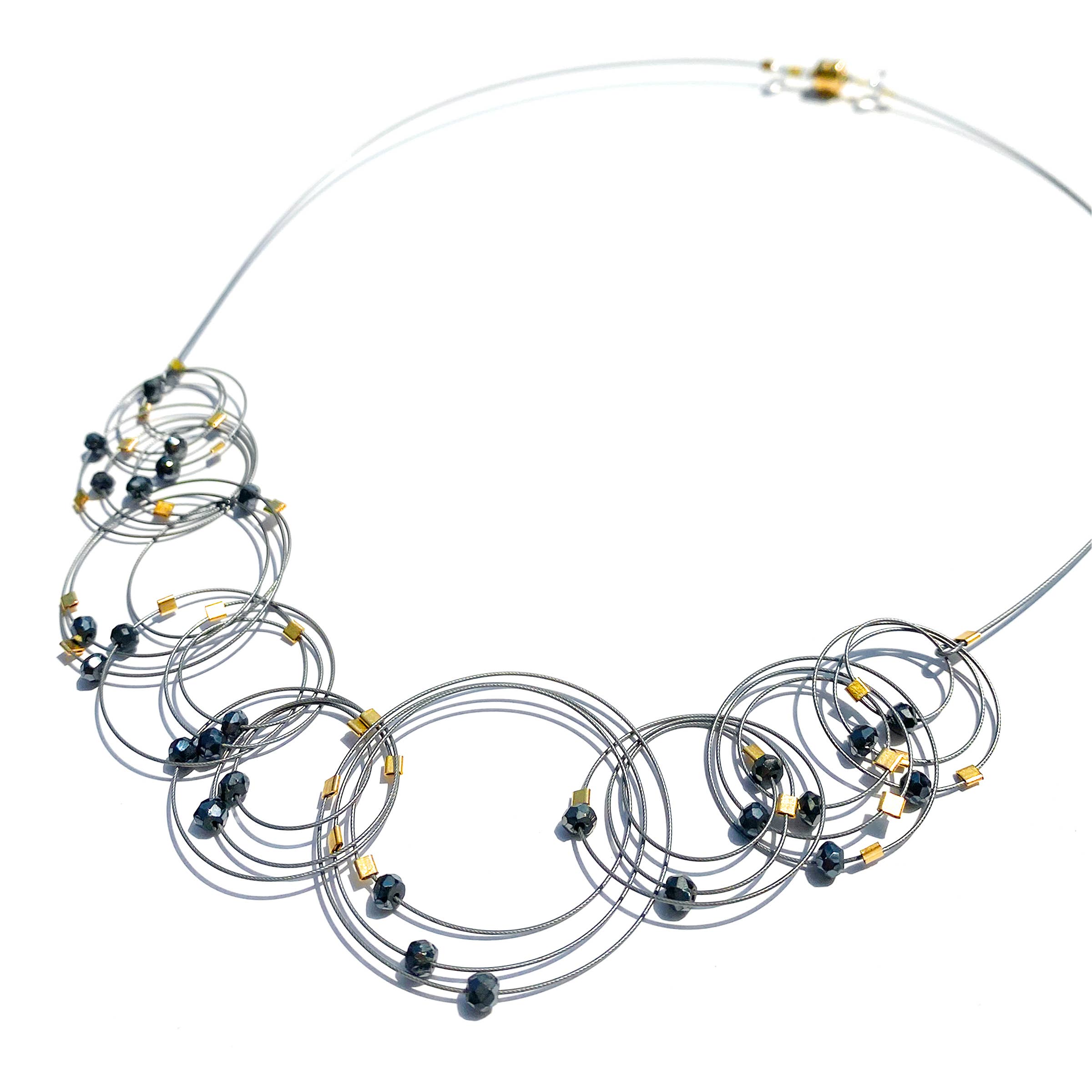 Meghan Patrice Riley – Colar de elos e correntes por atacado – Colar Vertigo37