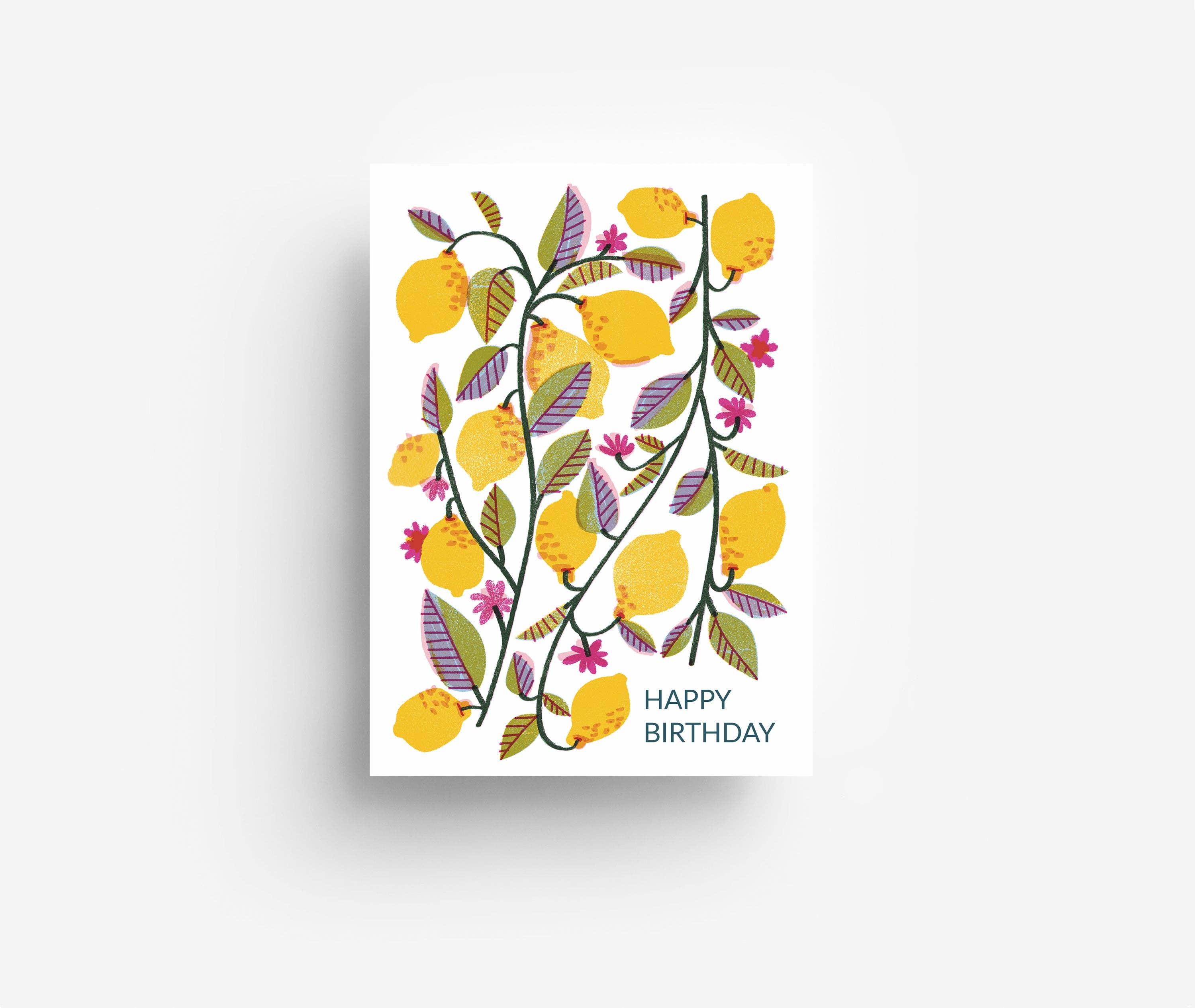 jungwiealt - Wholesale Postcard - Birthday Lemons Postcard DIN A60