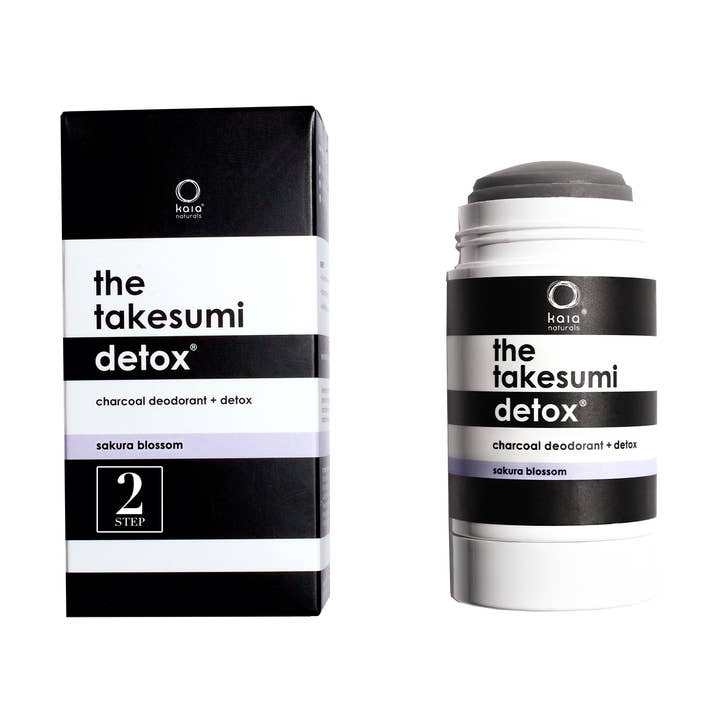 the takesumi charcoal detox deodorant for wholesale by kaia naturals
