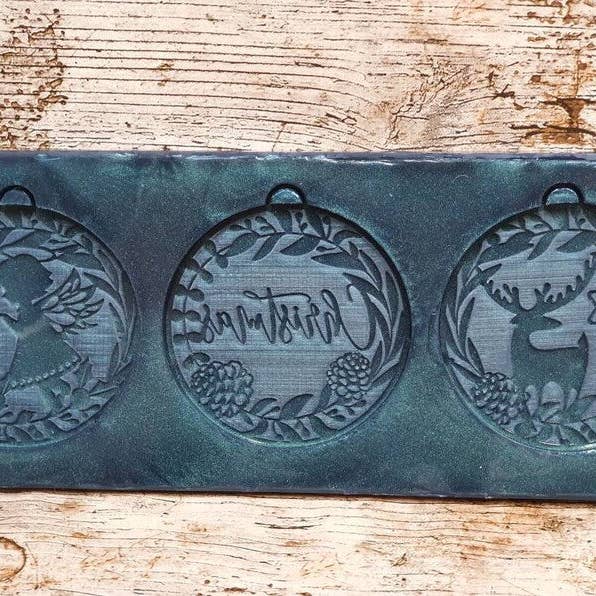 Mr Resin - Wholesale Craft supplies - Christmas Baubles Silicone Mould