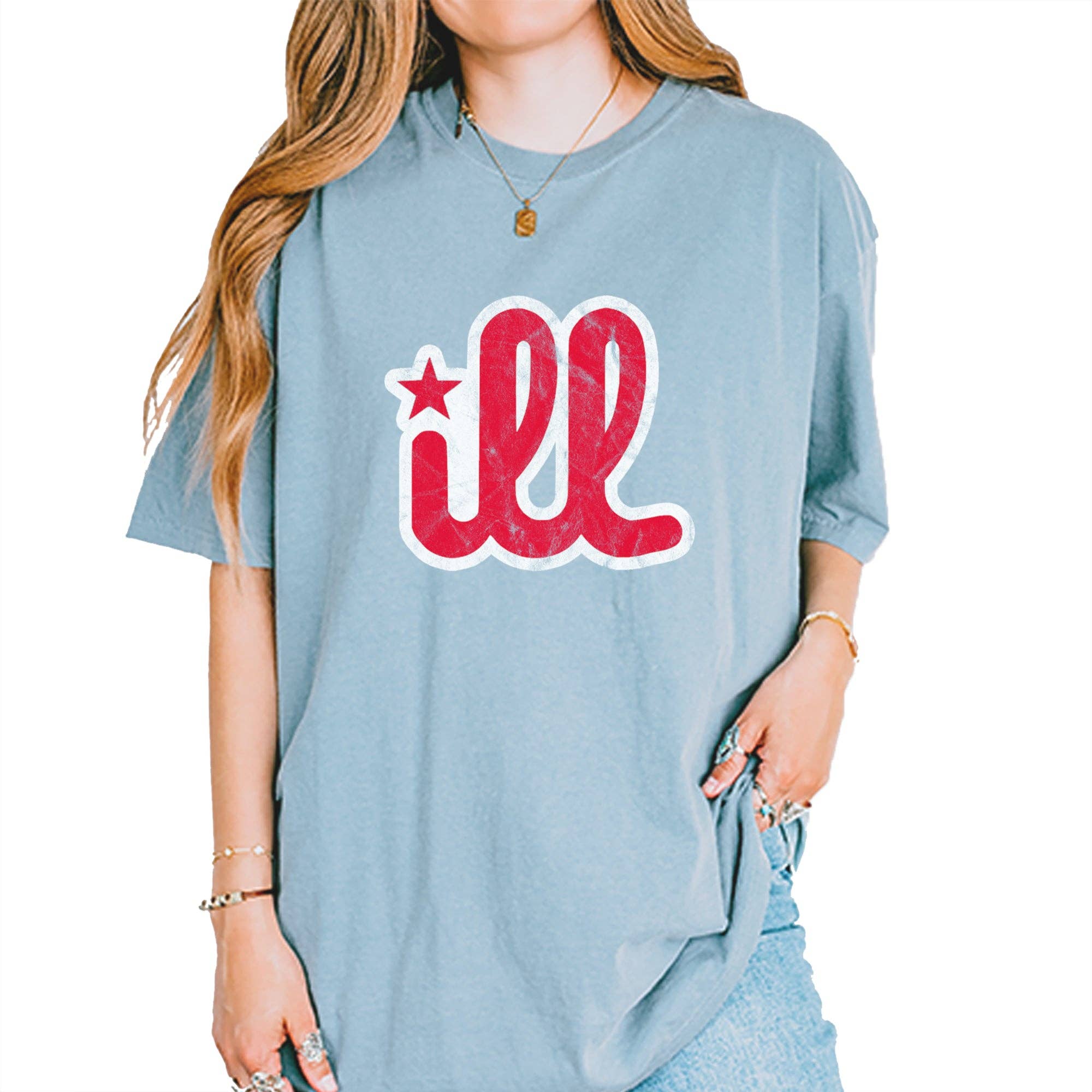 Expression Tees - Vente T-shirt sérigraphié – femme - ILL Vintage C'est Un Truc De Philly T-shirt Vintage Doux Unisexe4