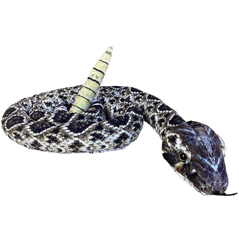 Texas Toy Distribution – wholesale Stuffed/plush toy – Kids & baby – Diamondback Rattlesnake Plush Snake Stuffed Animal2