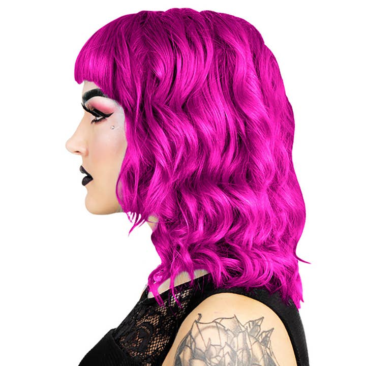 Herman's Amazing - Vente Coloration pour cheveux - UV Peggy Pink Coloration Végétalienne Semi-Permanente0