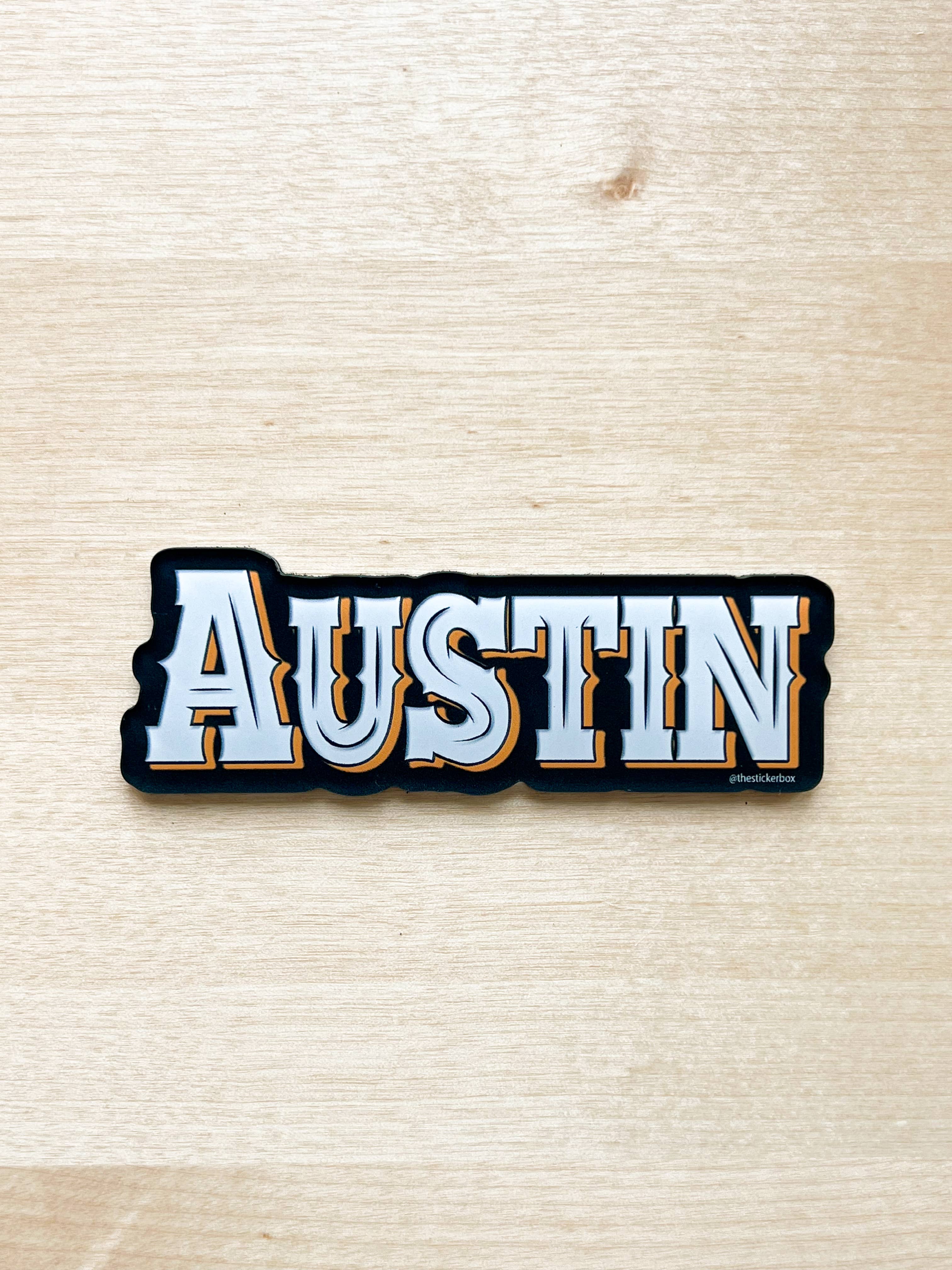 The Sticker Box | Texas Inspired Stickers & Magnets – Íman por atacado – Íman de Acrílico de Austin, Texas – Favorito da Loja de Souvenirs & Presentes15