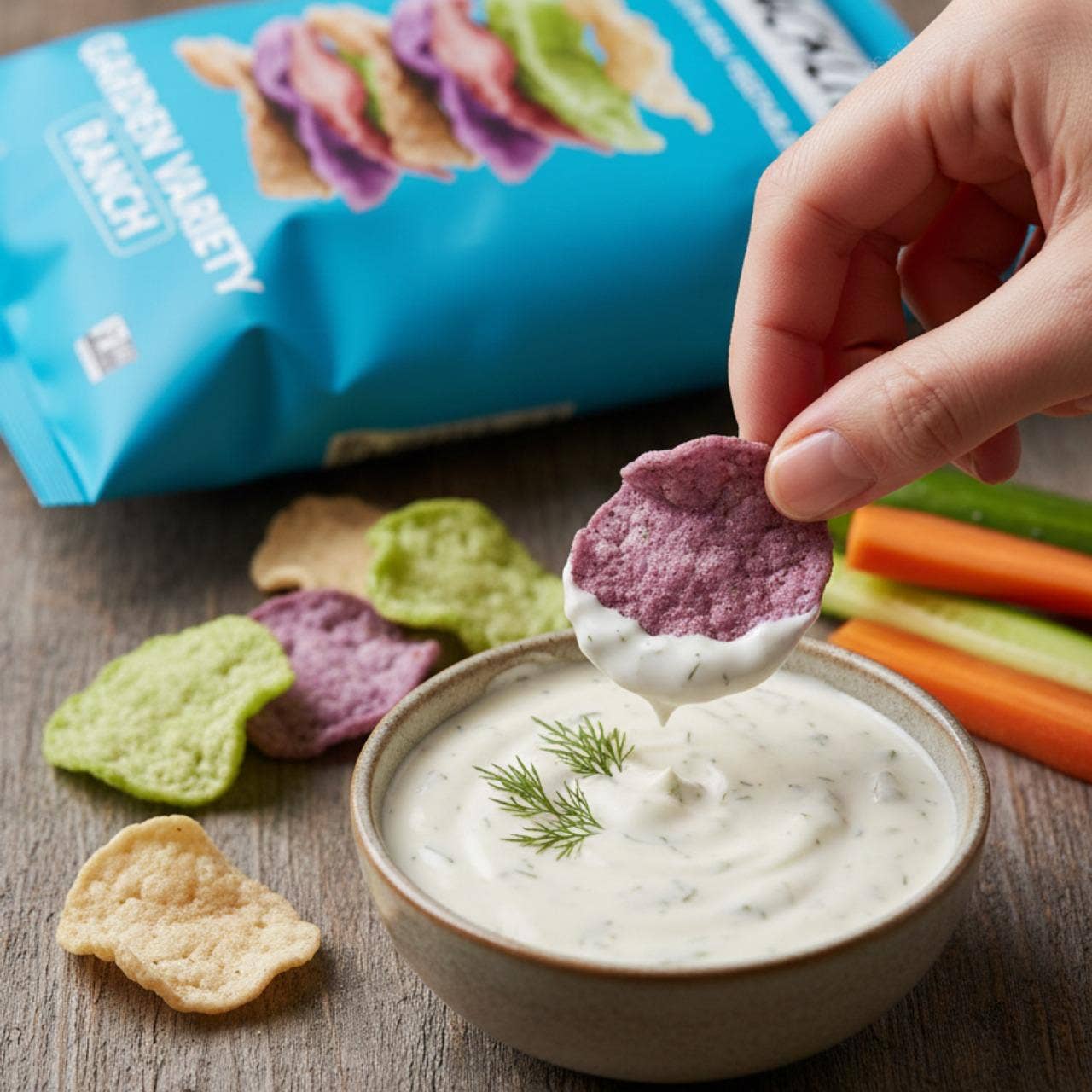 Snacklins - Wholesale Puffed Snack - Garden Variety Ranch Snacklins (12ct - 3 oz)5