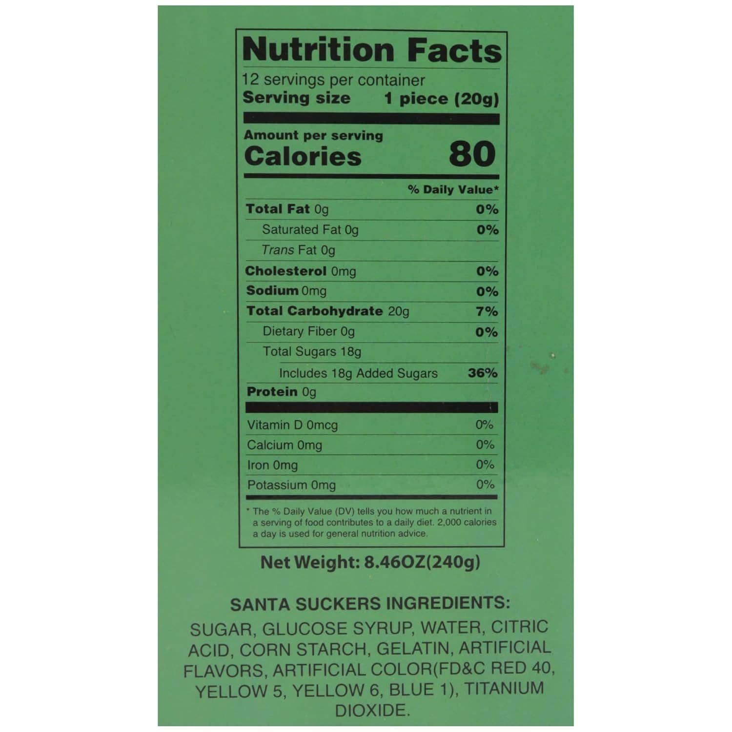 Needzo Inc - Wholesale Lollipop - Santa Suckers, Individually Wrapped Christmas Lollipops, 121