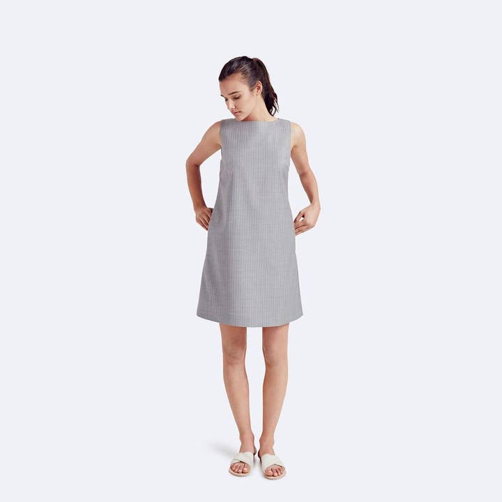 Graphite Joanna Dress for wholesale by Rallier