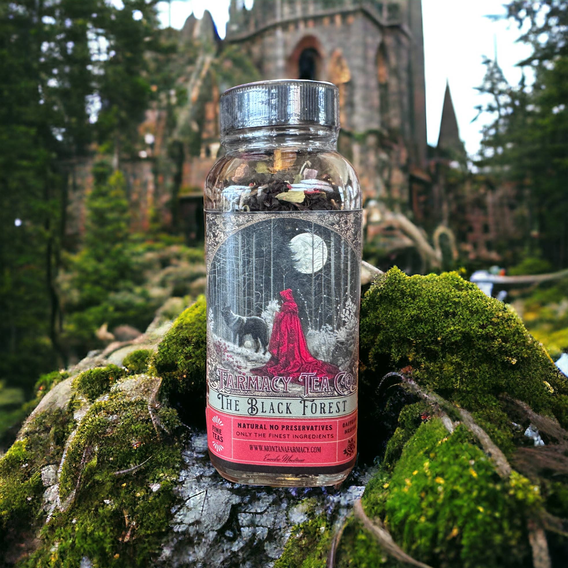 Montana Farmacy - Venta al por mayor Tés a granel - Bosque Negro profundo encantador Vintage Victoriano Academia Oscura Té12