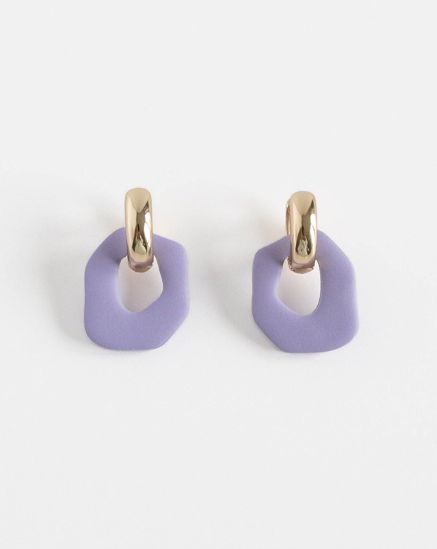 LYHO - Wholesale Hoop Earrings - Daria | Handmade clay earrings | LYHO21