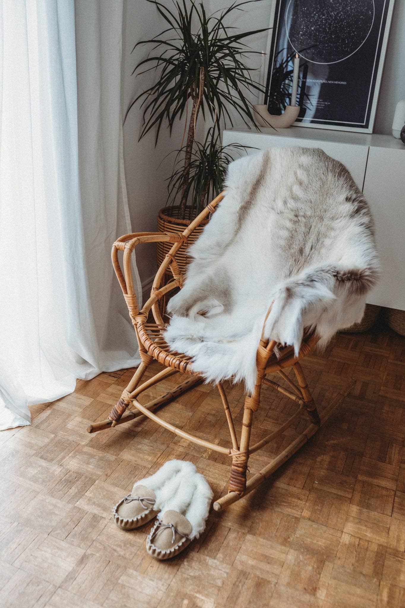 SURREY STYLE - Vente Tapis - Peau de renne scandinave légère de qualité supérieure1