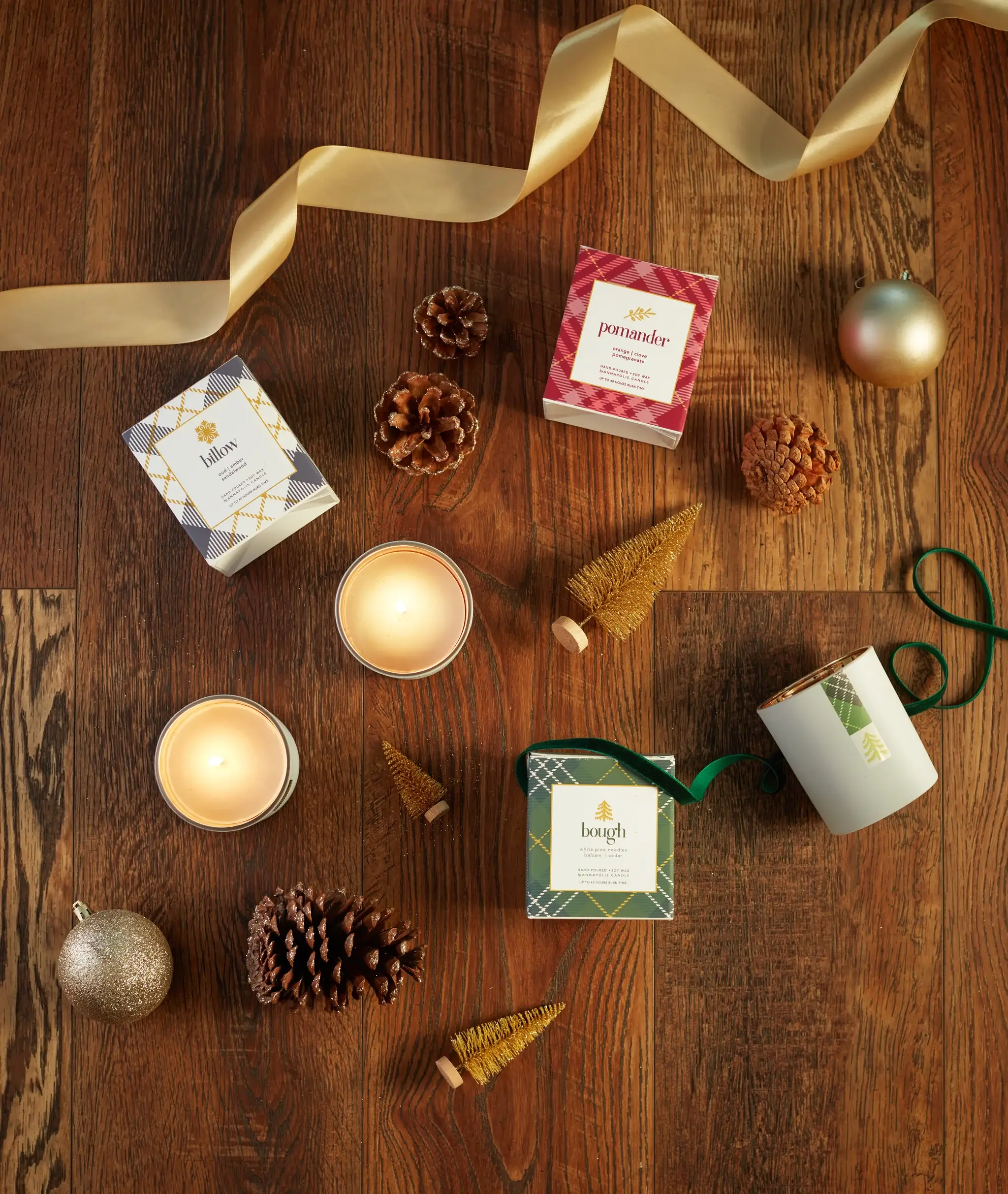 Annapolis Candle – wholesale Burkljus – Bough Holiday Boxat Ljus2