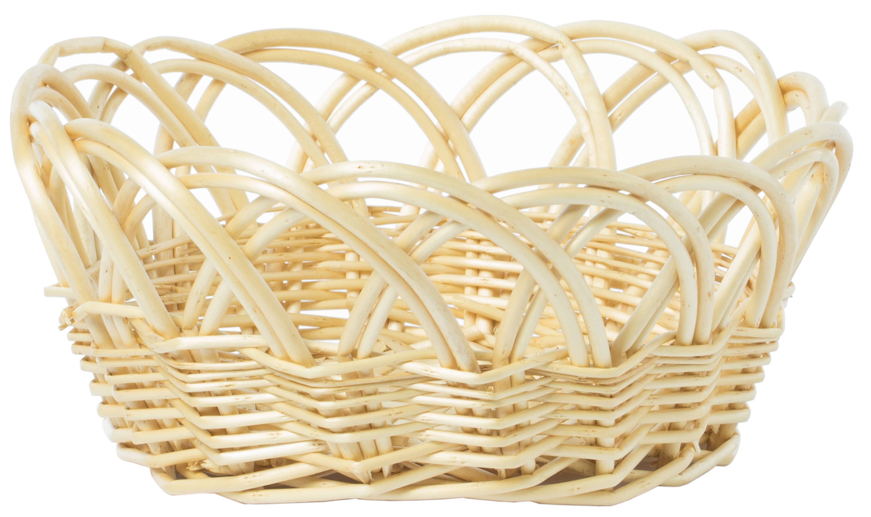 Quickway Imports - Vendita all'ingrosso Vassoi da portata - Vassoio rotondo decorativo per frutta e pane7