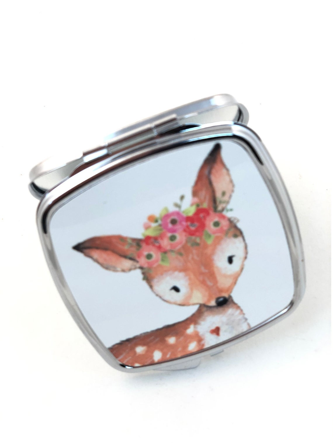 GP Originals - Wholesale Compact Mirror - Della the Deer compact mirror2
