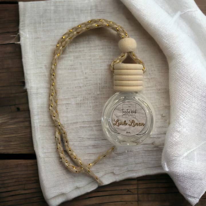 Diffusore per auto EcoAroma Lush Linen 8ml per la vendita all'ingrosso da parte di The Twisted Wick