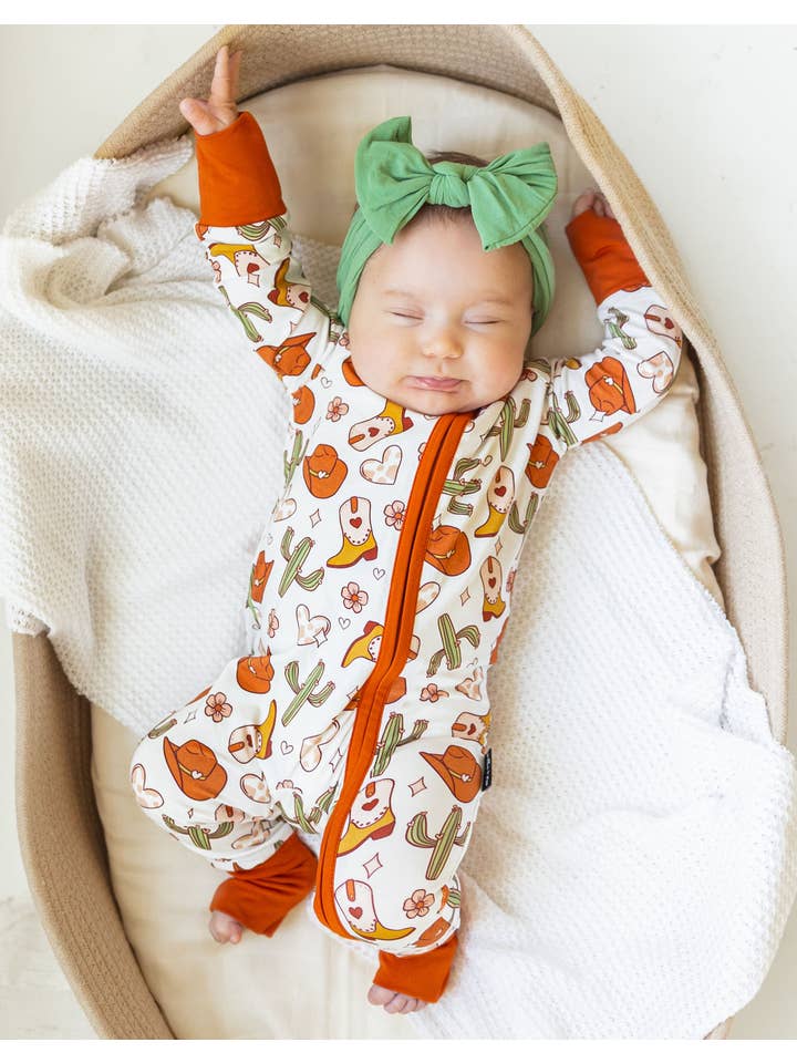 millie + roo - Wholesale Jumpsuit - Baby - ZIP ROMPER - Howdy