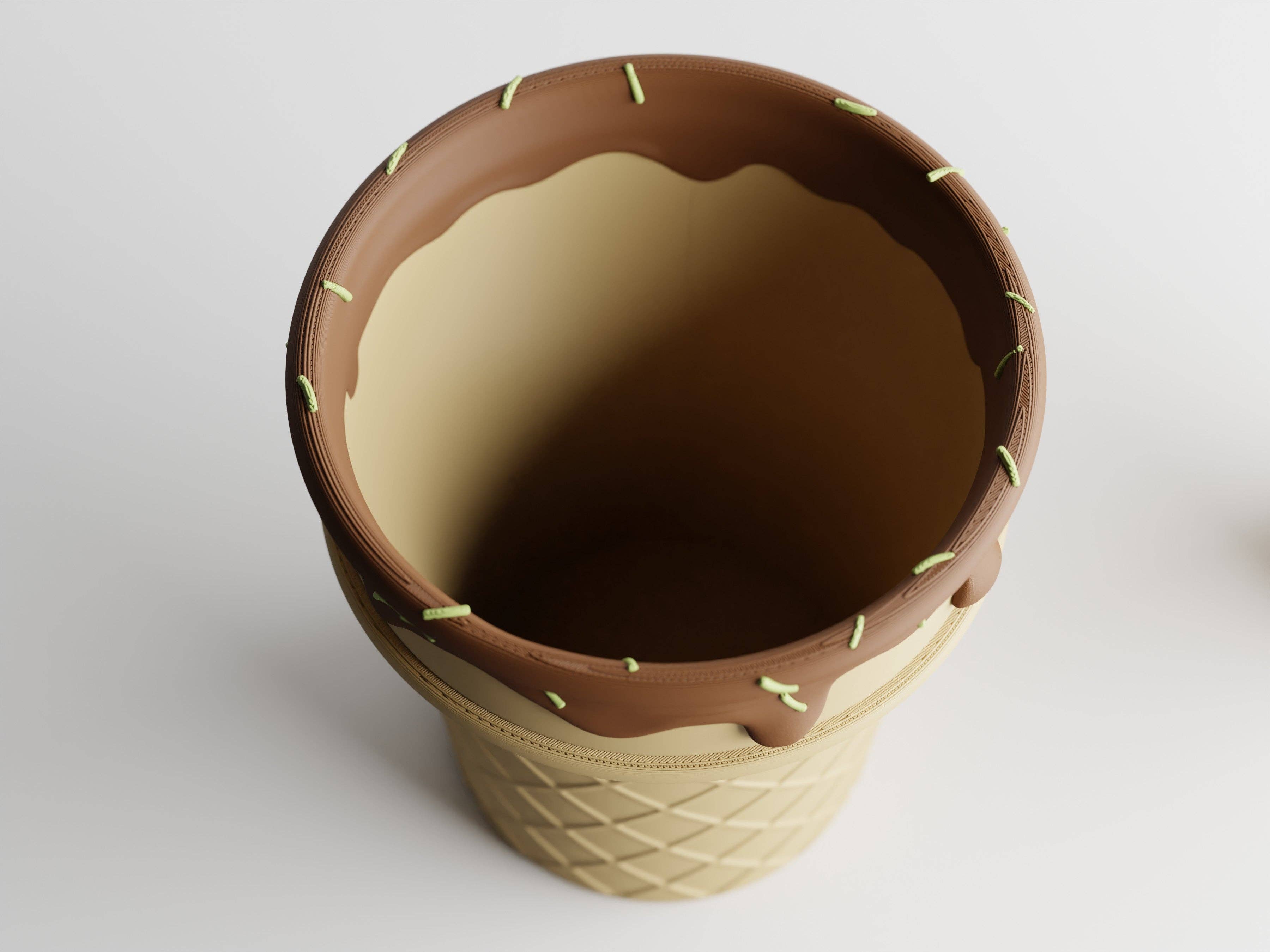 The Butler's Company – Engroshandel Plantekrukke – Cake Cone urtepotte | Blomsterpotte til indendørs og udendørs brug0