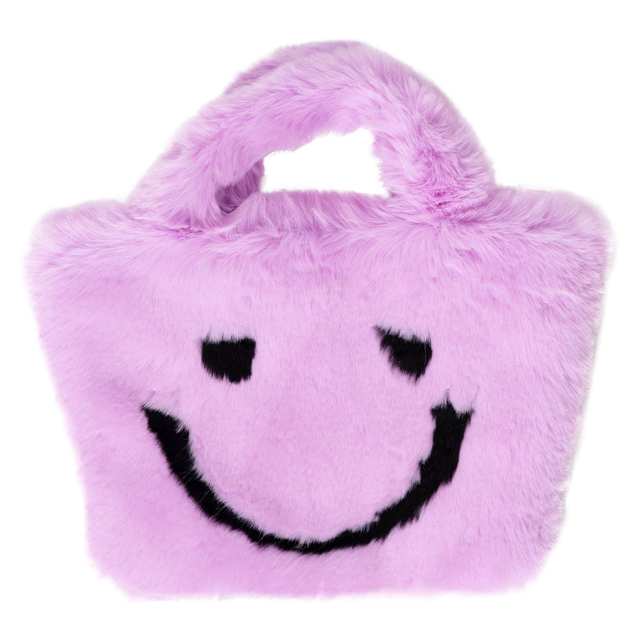 Malibu Sugar - Vente Sac à bandoulière – enfant - Sacs à main visage souriant en fausse fourrure pelucheuse1
