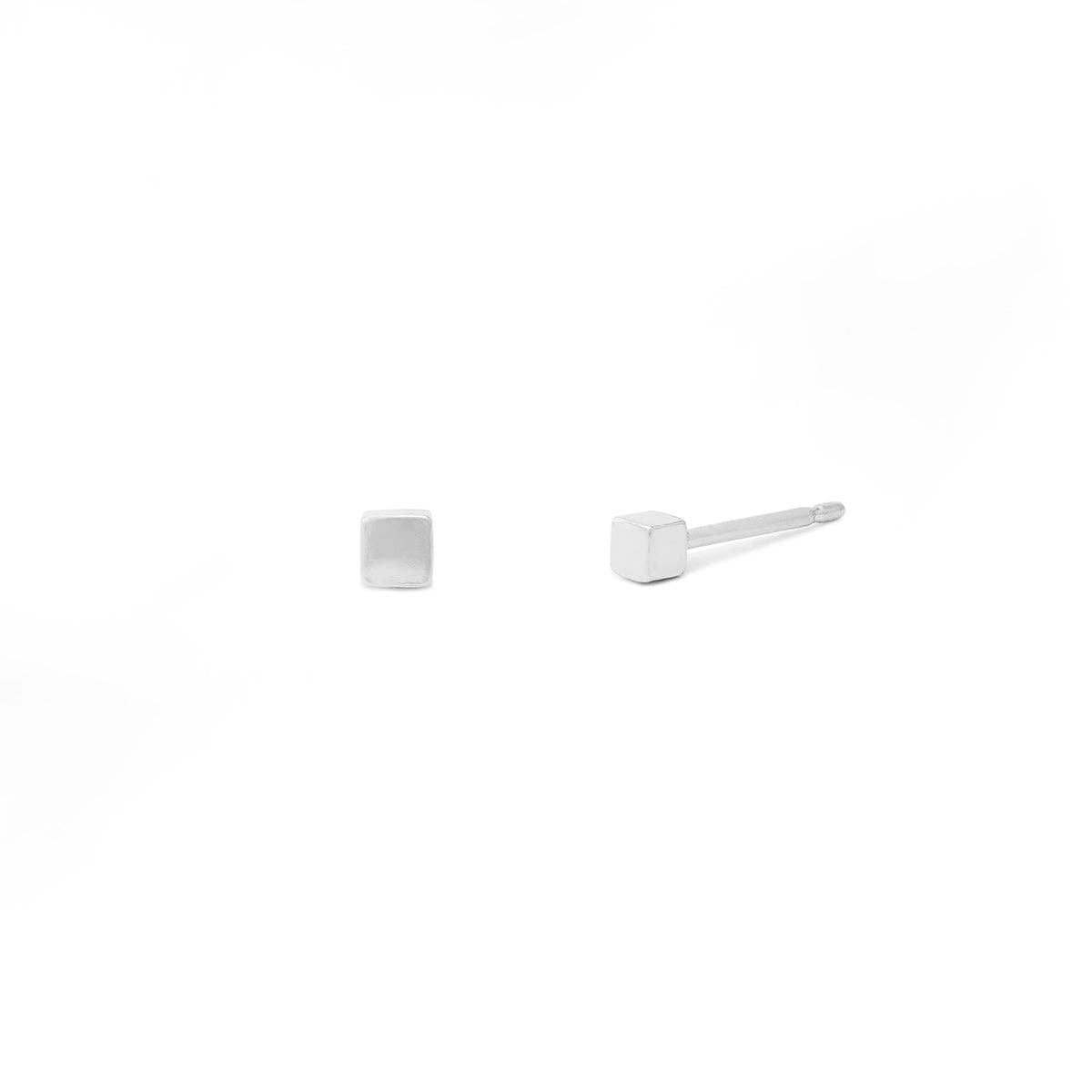Boma Jewelry - Wholesale Stud/Post Earrings - Small Square Studs (EA 57S)