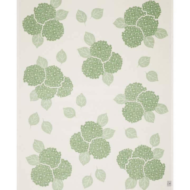 ChappyWrap - Vente Plaids - Couverture Hortensias Sage3