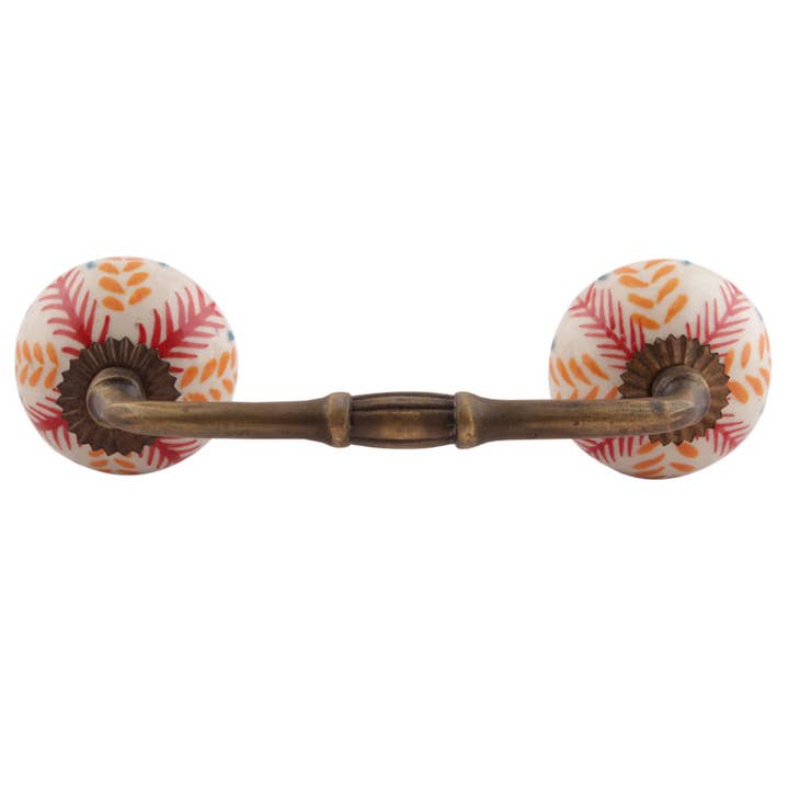 Ceramic Bar Kitchen Cabinet Handles Pulls -(4 Piece) for wholesale by Daana Paani LLC