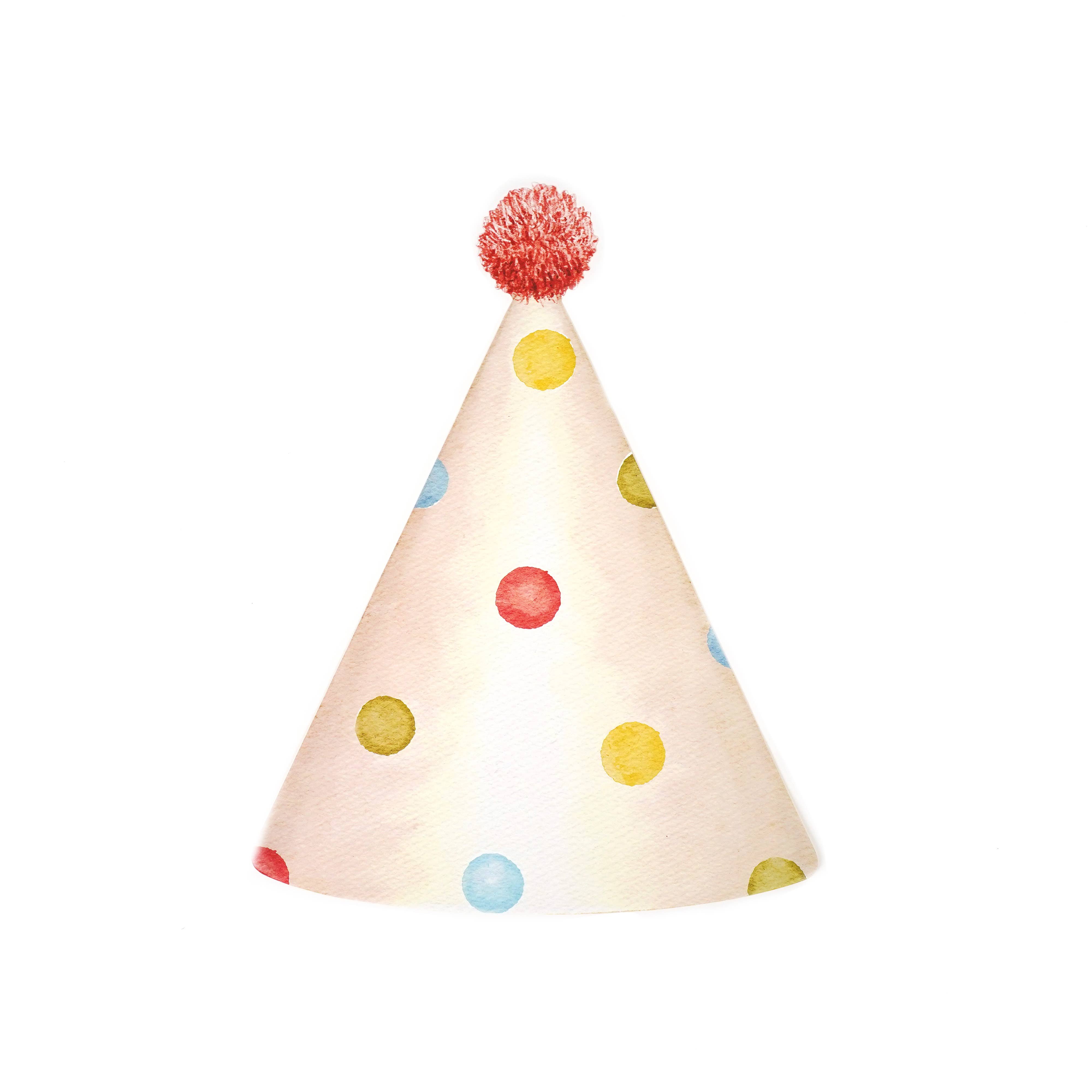 Gatherings by Curated Paperie - Venta al por mayor Mantelito desechable - Manteles de papel con sombrero de fiesta de cumpleaños
