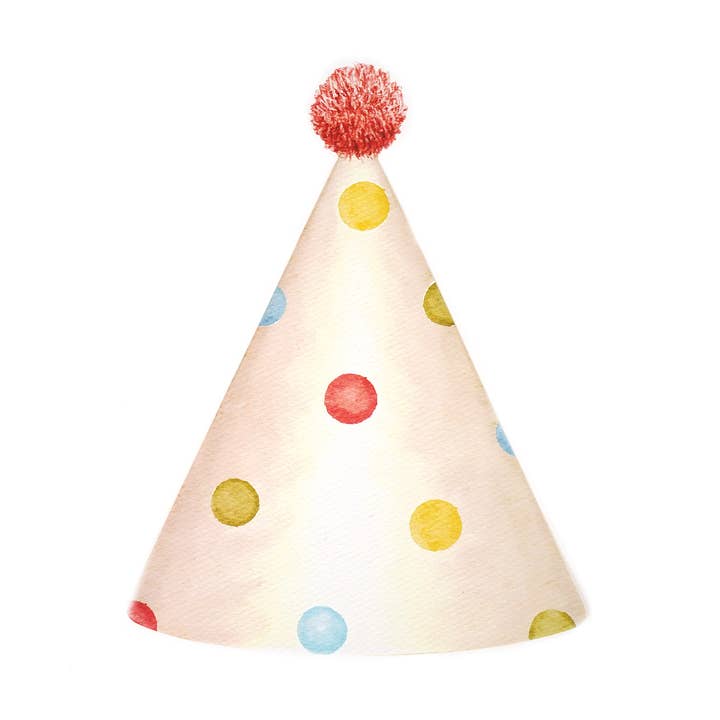 Gatherings by Curated Paperie - Vente Sets de table jetables - Sets de table en papier chapeau de fête d'anniversaire