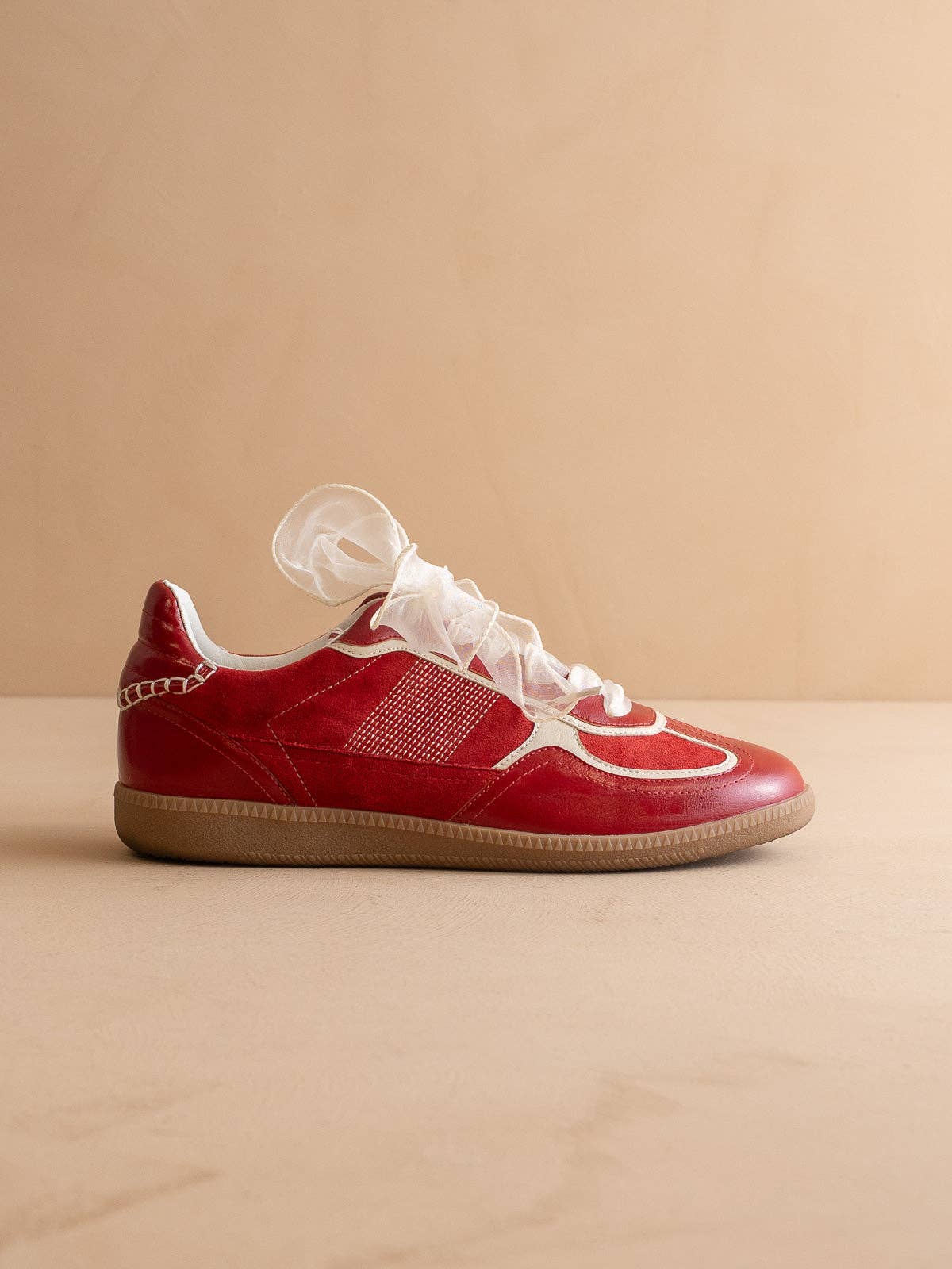 The Dalia | Cherry Lace Up Sneaker for wholesale on Faire2