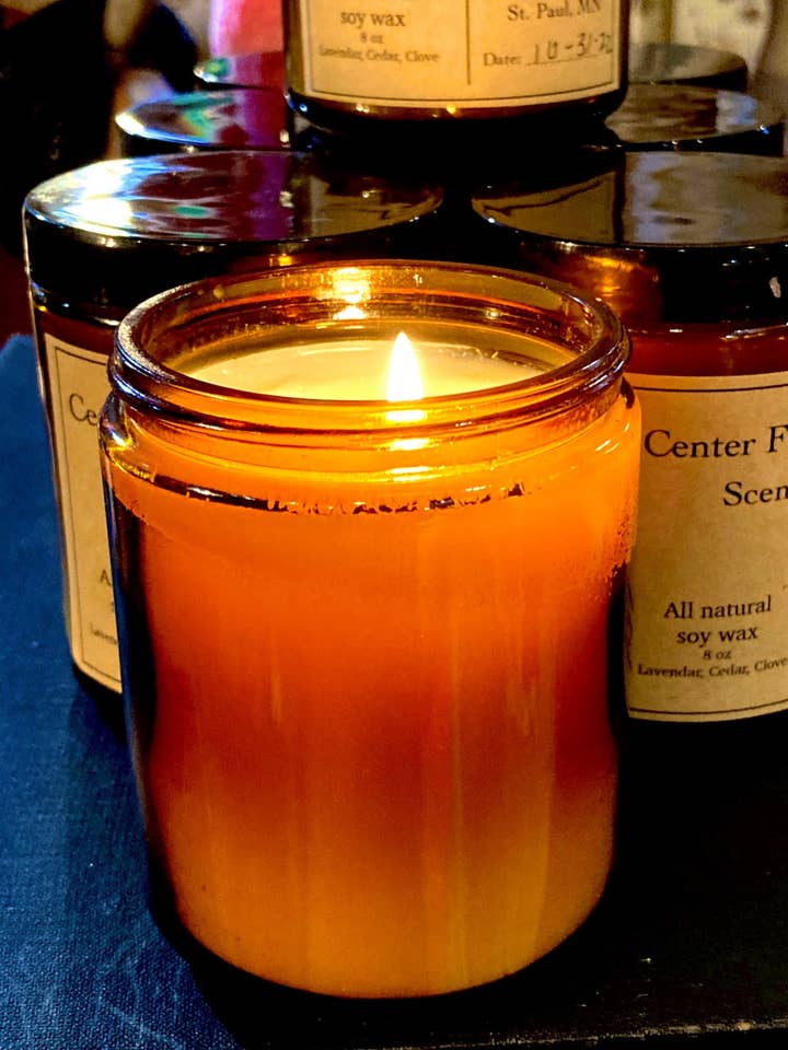 CFLO Candle # 2 for wholesale by Nature Girl Industries/Center For Lost Objects