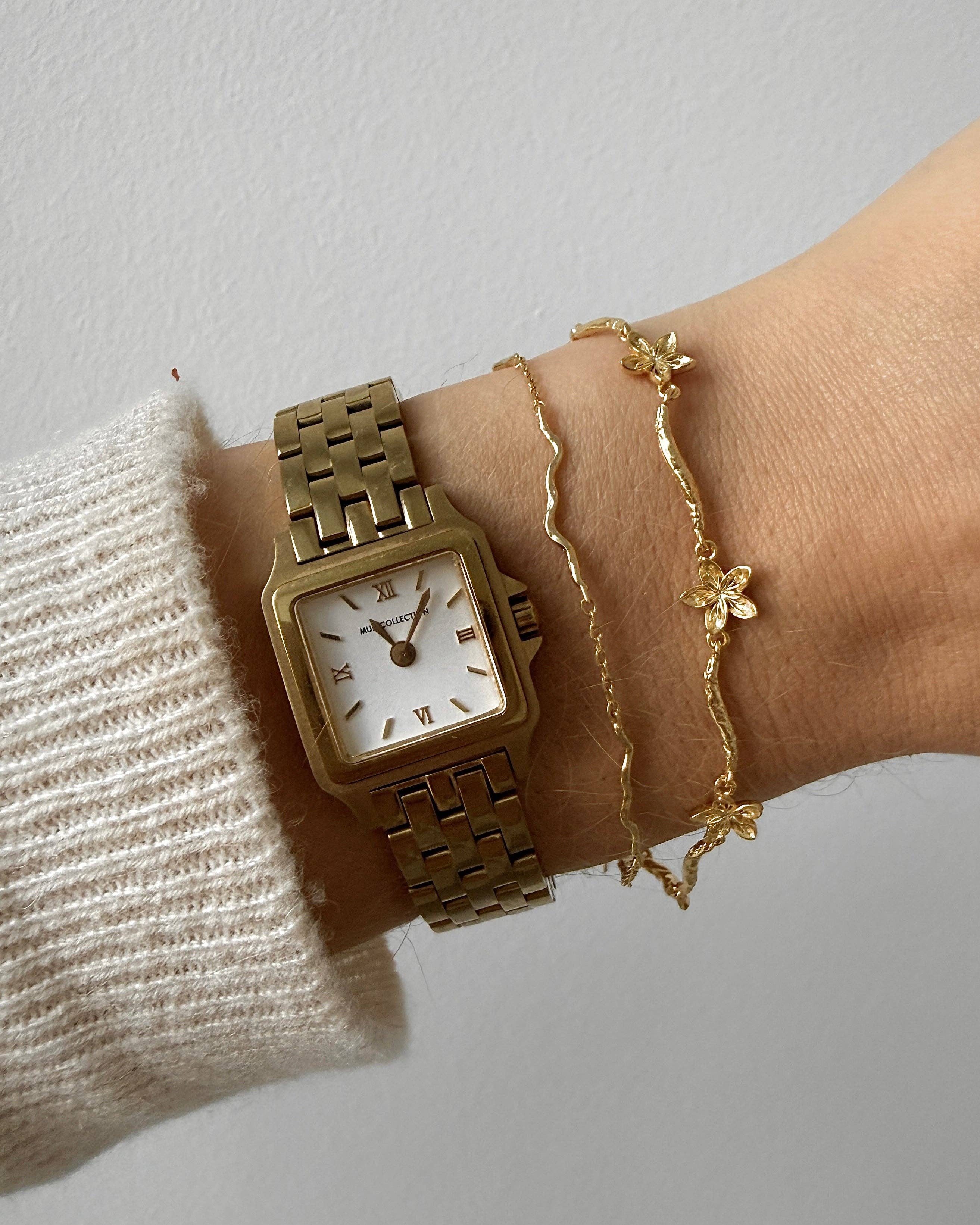 Nava Copenhagen - Wholesale Link & Chain Bracelet - Oahu Bracelet - Gold Plated1