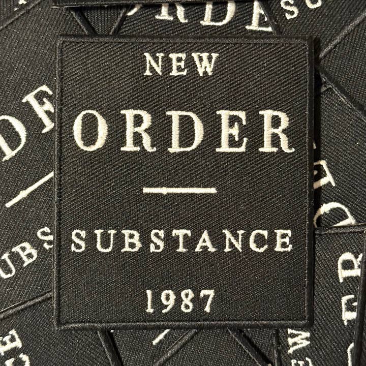 New Order Patch for wholesale by B-Side