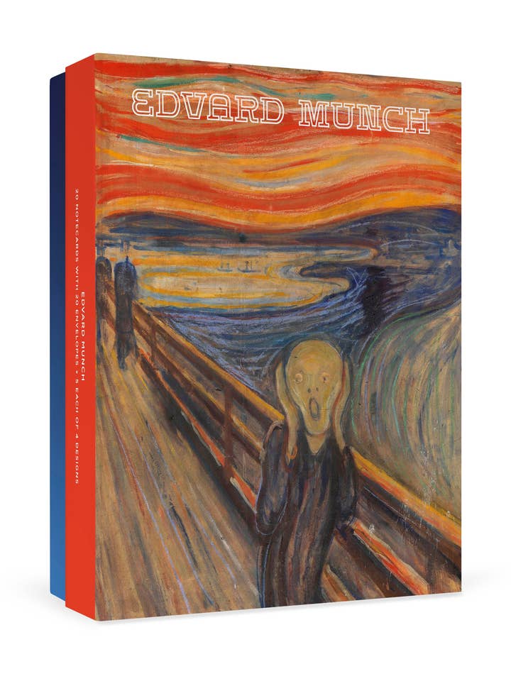 Edvard Munch Boxed Notecard Assortment for wholesale by Pomegranate